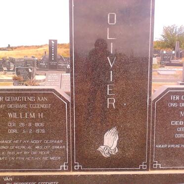 OLIVIER Willem H. 1906-1979 &amp; Maria M. LOURENS 1916-1987