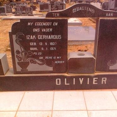 OLIVIER Izak Gerhardus 1937-1971