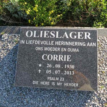 OLIESLAGER Corrie 1930-2013