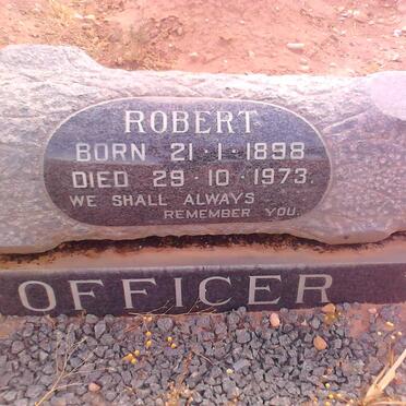 OFFICER Robert 1898-1973