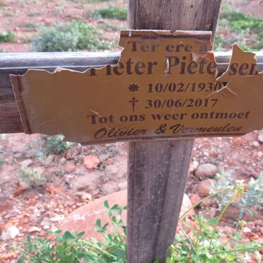 PIETERSEN Pieter 1930-2017
