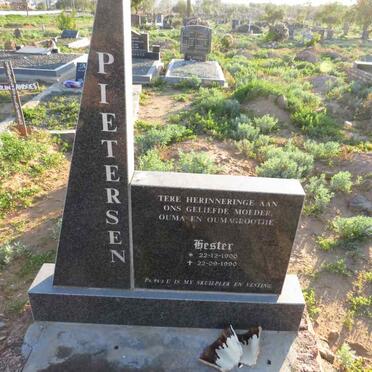 PIETERSEN Hester 1900-1990