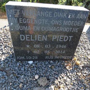 PIEDT Delien 1946-2014