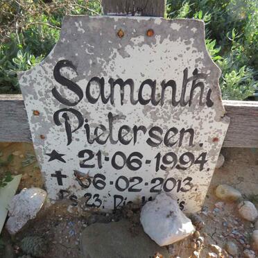 PIETERSEN Samantha 1994-2013