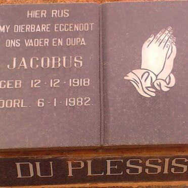 PLESSIS Jacobus, du 1918-1982