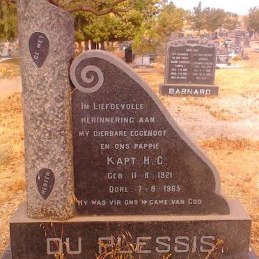 PLESSIS H.C., du 1921-1965