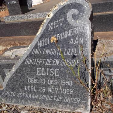 PLESSIS Elise, du 1958-1962