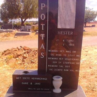 POTTAS Hester 1961-1989