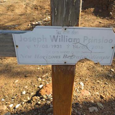 PRINSLOO Joseph William 1931-2016