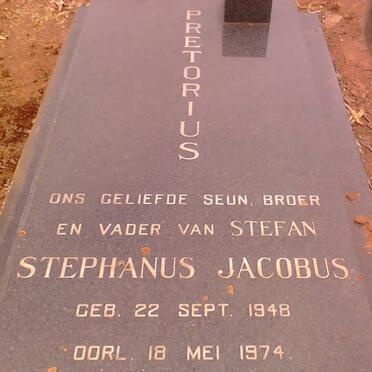 PRETORIUS Stephanus Jacobus 1948-1974