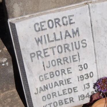 PRETORIUS George William 1930-1948
