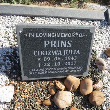 PRINS Cikizwa Julia 1943-2017