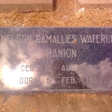 RANKIN Nelson Ramallies Waterloo 1943-1960