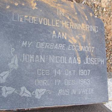RAUBENHEIMER Johan Nicolaas Joseph 1907-1963