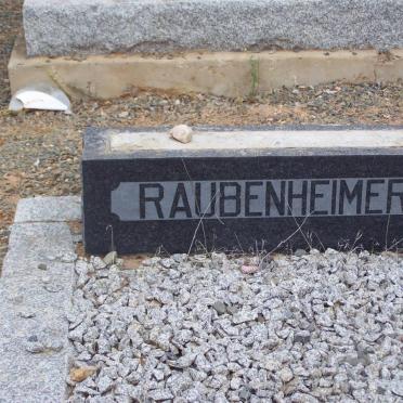 RAUBENHEIMER Johan Nicolaas Joseph 1907-1963