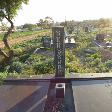 RENSBURG Aaron 1937-1989 & Valerie Henrietta 1937-2017 :: RENSBURG Moses 1935-1992