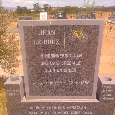 ROUX Jean, le 1982-1999