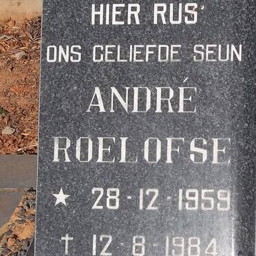ROELOFSE André 1959-1984
