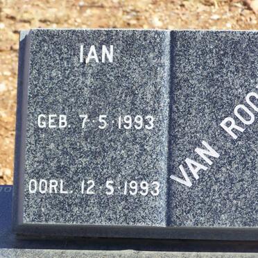 ROOYEN Ian, van 1993-1993