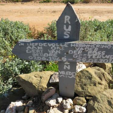 ROSS Gert, van der 1949-2014