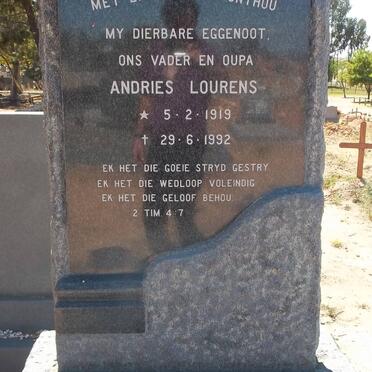 ROUX Andries Lourens, le 1919-1992