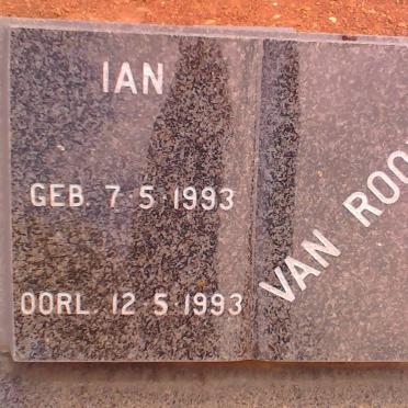 ROOYEN Ian, van 1993-1993