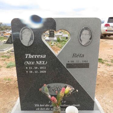 ROSSOUW Theresa nee NEL 1973-2020 :: ROSSOUW Retha 1964-