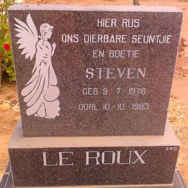ROUX Steven, le 1976-1983