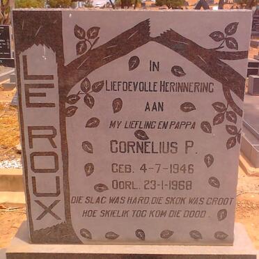 ROUX Cornelius P., le 1946-1968
