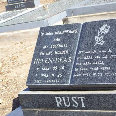 RUST Helen-Deas nee LATEGAN 1952-1983
