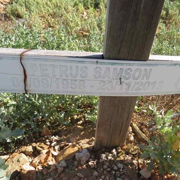SAMSON Petrus 1958-2013