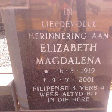 SAAYMAN Philippus Lodewicus 1916-1988 &amp; Elizabeth Magdalena 1919-2001
