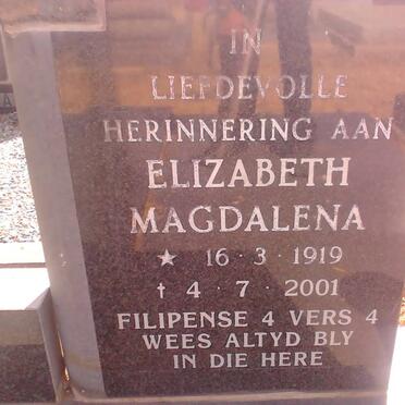 SAAYMAN Philippus Lodewicus 1916-1988 &amp; Elizabeth Magdalena 1919-2001