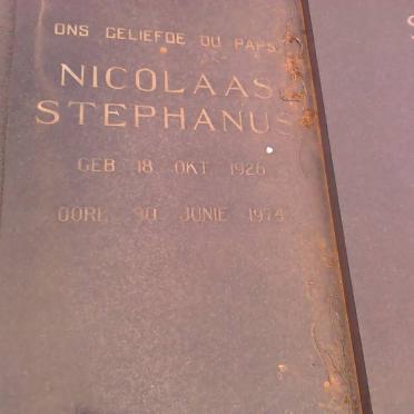 SAAYMAN Nicolaas Stephanus 1926-1974