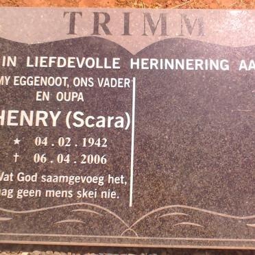SCARA Henry 1942-2006