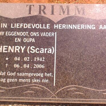 SCARA Henry 1942-2006
