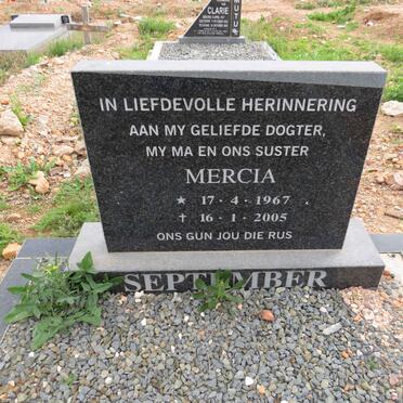 SEPTEMBER Mercia 1967-2005