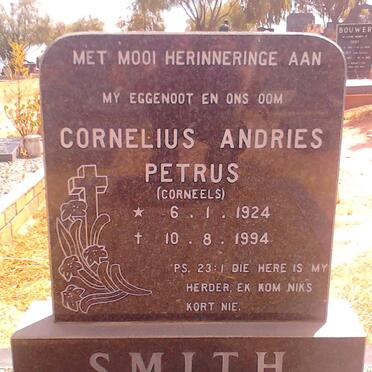 SMITH Cornelius Andries Petrus 1924-1994