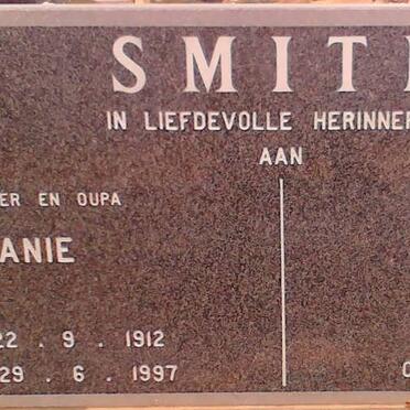 SMITH Fanie 1912-1997 &amp; Bessie STRUMPHER 1909-1998