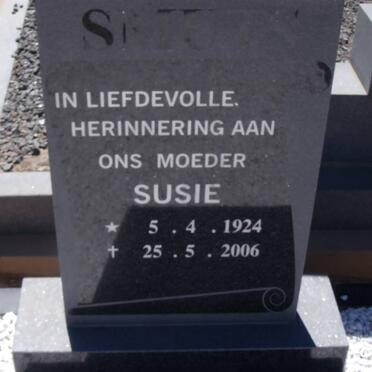 SMUTS Susie 1924-2006