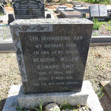 SMIT Hendrik Willem Edward 1941-1961