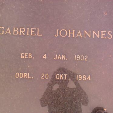 SNYMAN Gabriel Johannes 1902-1984