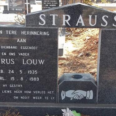 STRAUSS Petrus Louw 1935-1989