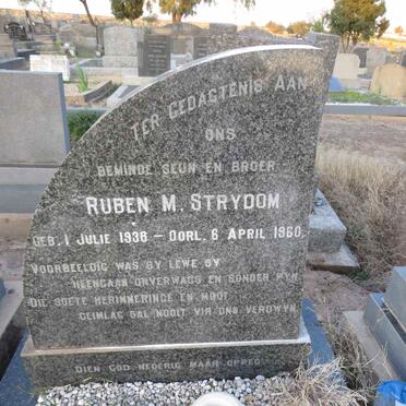 STRYDOM Ruben M. 1938-1960