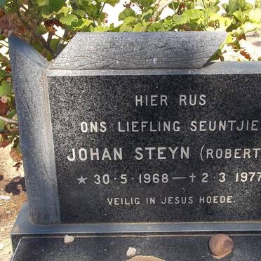 STEYN Johan [Roberts] 1968-1977