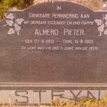 STEYN Almero Pieter 1905-1965