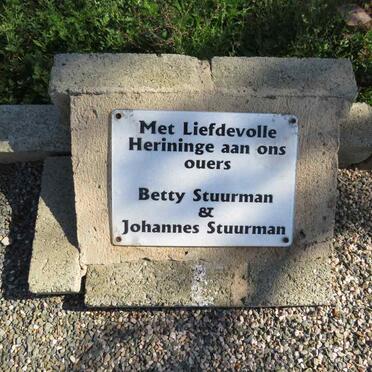 STUURMAN Johannes & Betty