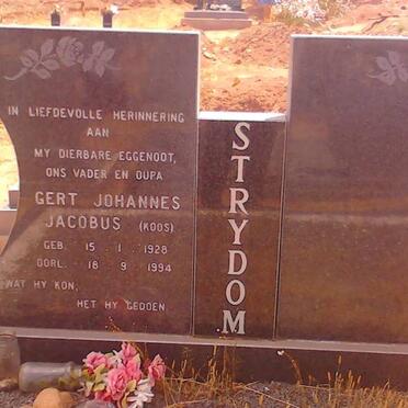 STRYDOM Gert Johannes Jacobus 1928-1994