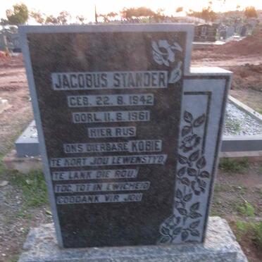 STANDER Jacobus 1942-1961