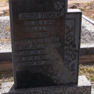STANDER Jacobus 1942-1961